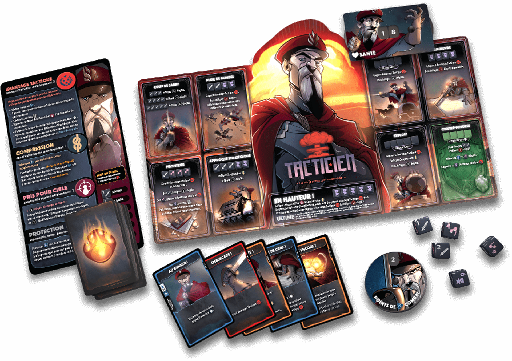 Dice Throne Saison 2 - Tacticien vs Chasseresse (FR)