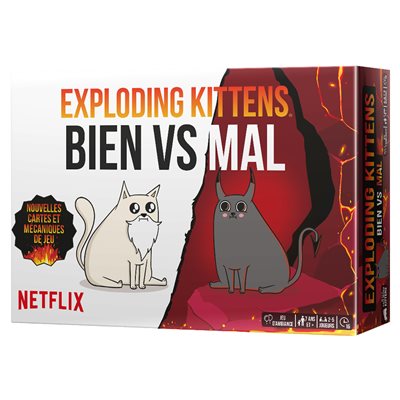 Exploding Kittens - Bien vs Mal (FR)