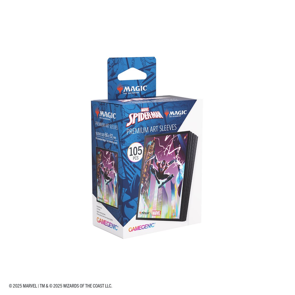 GG MTG Spider-Man Miles Morales Art Sleeves 100CT
