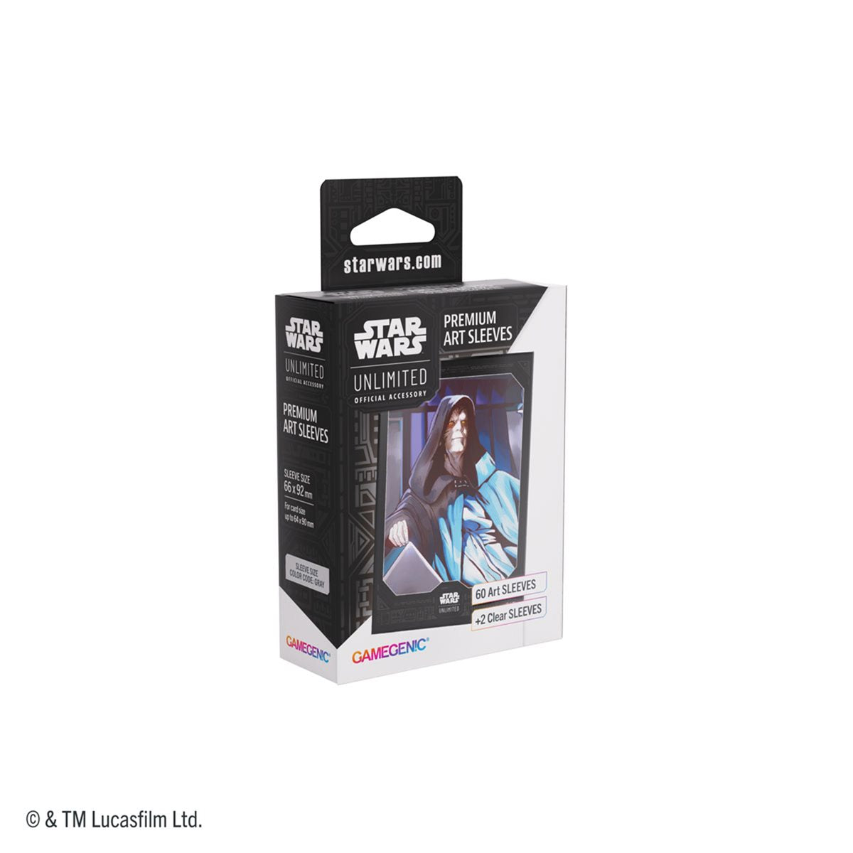 GG Star Wars Unlimited - Emperor Palpatine Sleeves 60CT