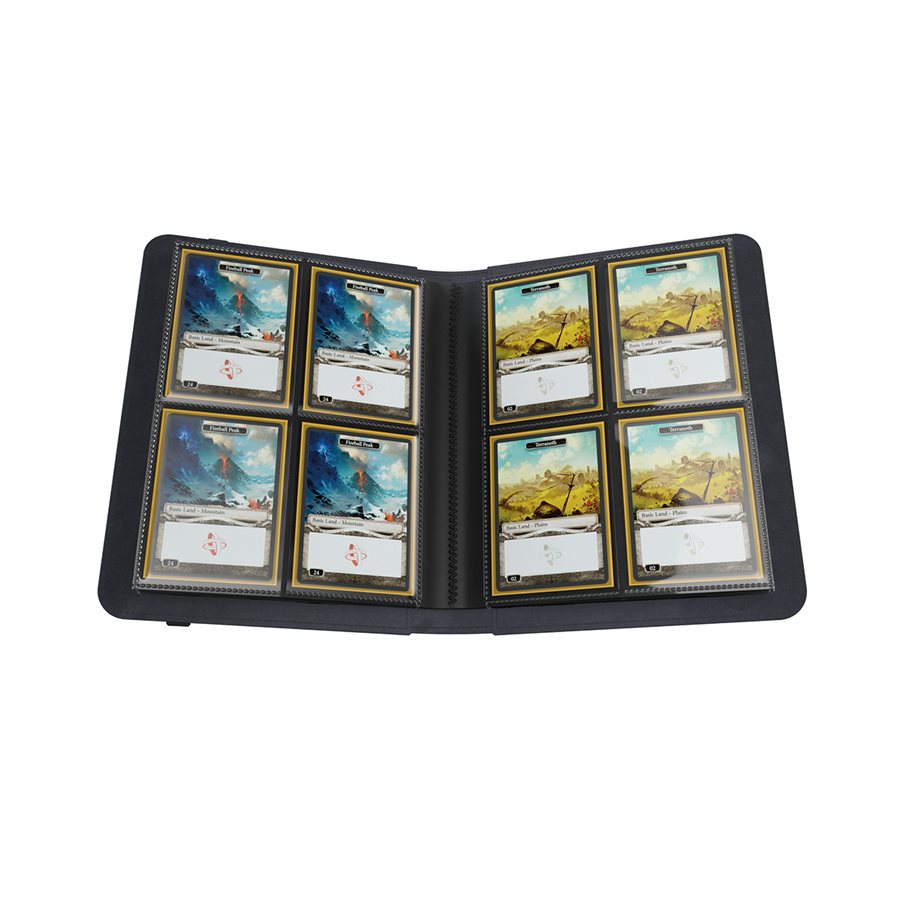 Gamegenic Prime Album Black 8-Pocket