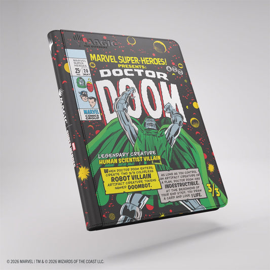 GG Zip-Up Album MTG Marvel Super Heroes - Doctor Doom 18-Pocket
