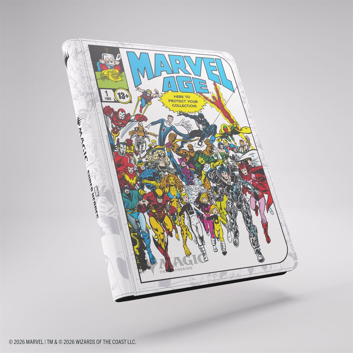 GG Zip-Up Album MTG Marvel Super Heroes - Marvel Age 18-Pocket