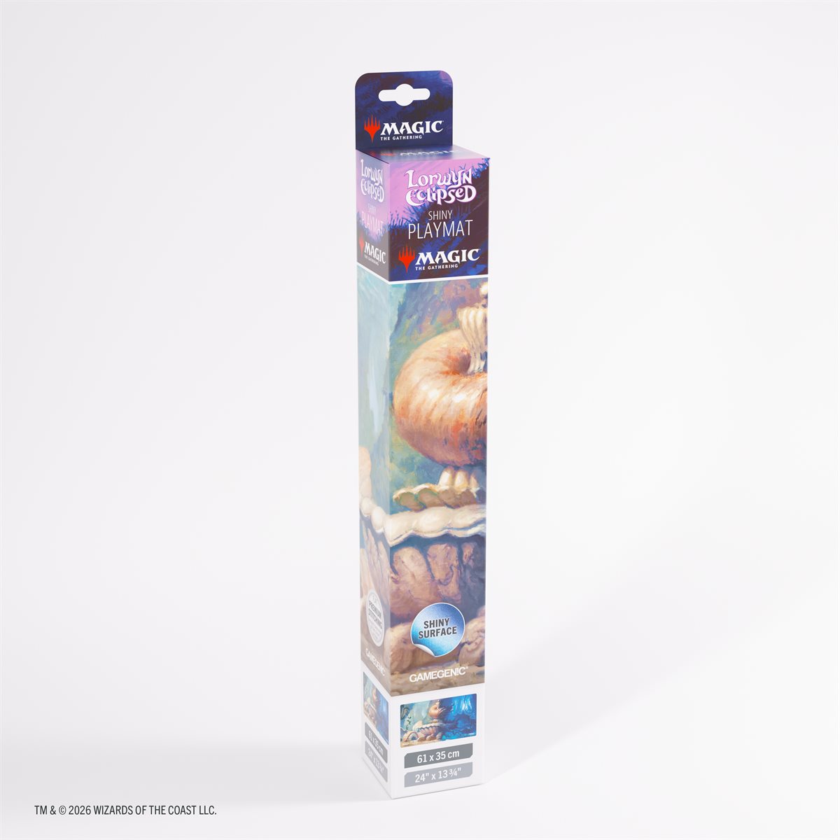 GG MTG Lorwyn Eclipsed Hallowed Fountain Shiny Playmat