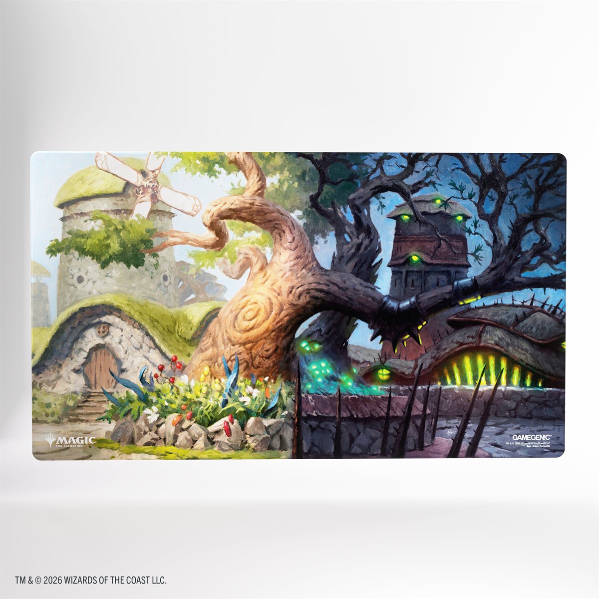 GG MTG Lorwyn Eclipsed Temple Garden Shiny Playmat
