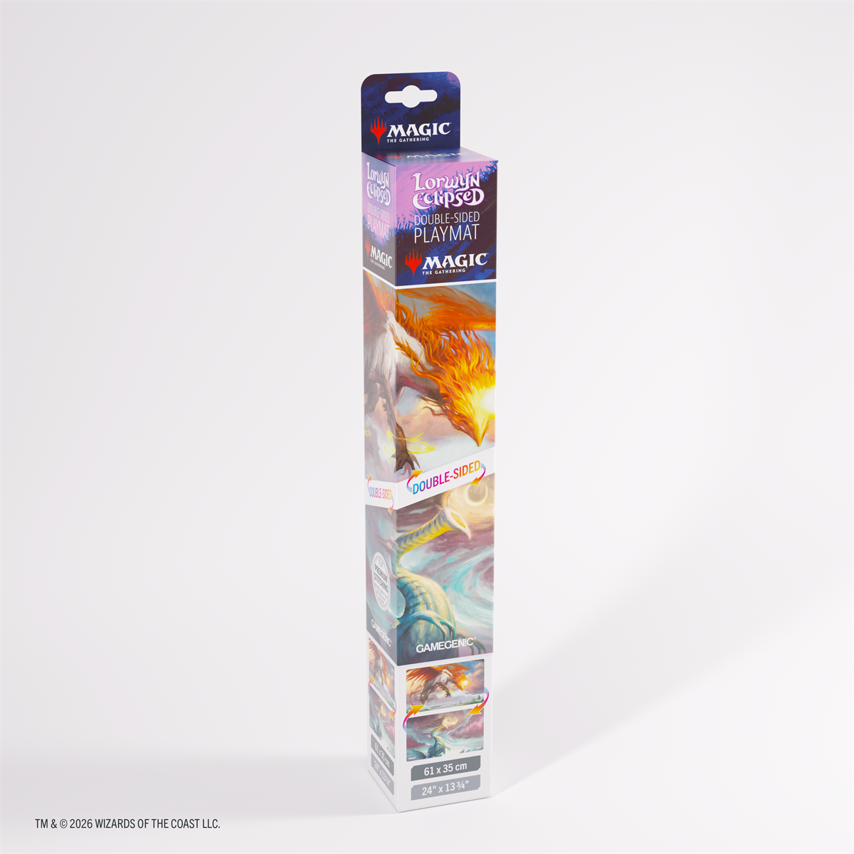 GG MTG Lorwyn Eclipsed Double-Sided Eirdu, Carrier of Dawn Playmat