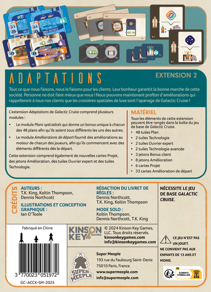 Galactic Cruise - Ext. Adaptations (FR)