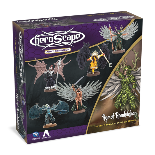 Heroscape - Revna's Rebuke: Kyrie Warriors Army Expansion (PRECOMMANDE)