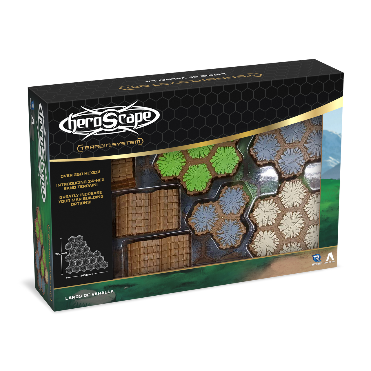 Heroscape - Lands of Valhalla Terrain Expansion (PRECOMMANDE)