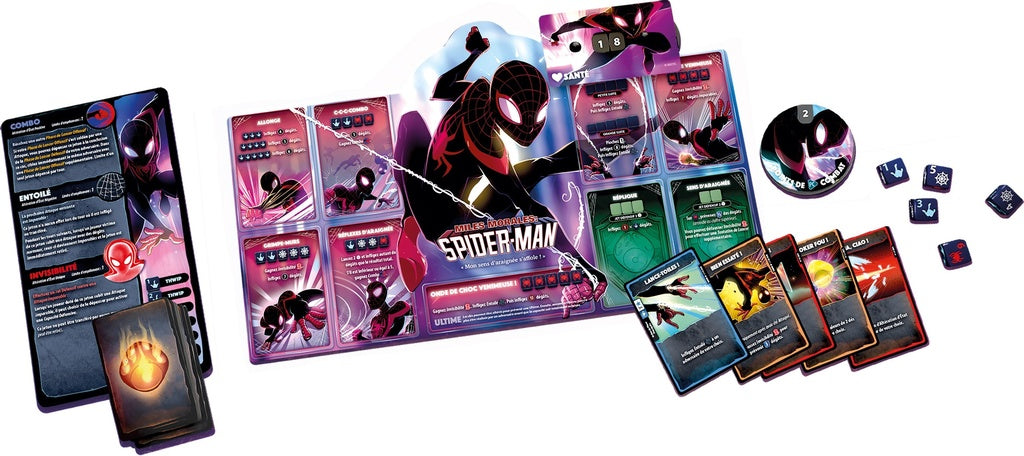 Dice Throne Marvel - Scarlet Witch, Thor, Loki, Spider-Man (FR)