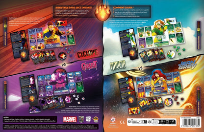 Dice Throne Marvel X-Men - Cyclops, Gambit, Rogue, Jean Grey (FR)