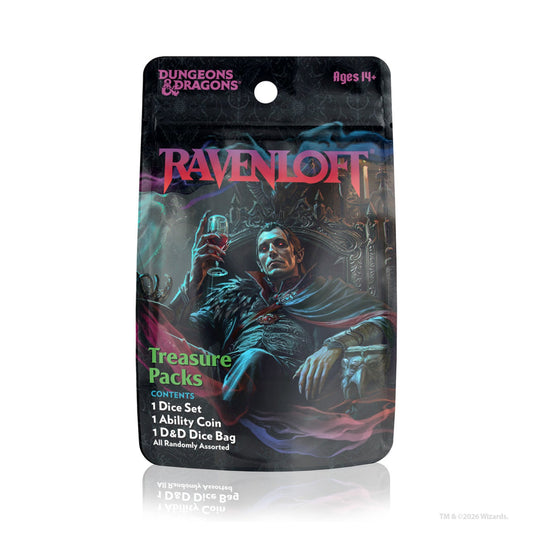 Sirius Dice - The Mists of Ravenloft Treasure Pack Dice Set