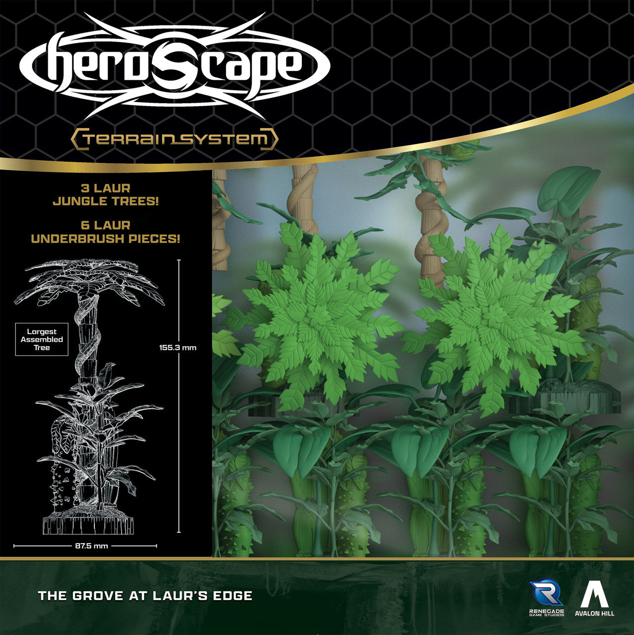 Heroscape - The Grove at Laur’s Edge Terrain Expansion