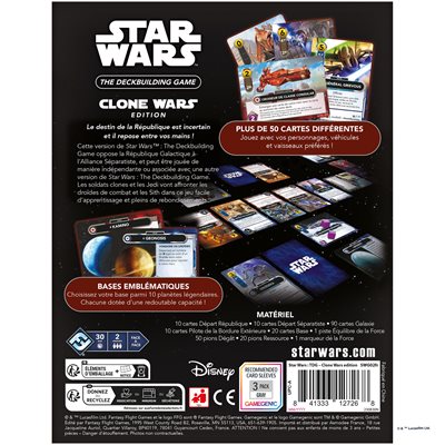 Star Wars The Deckbuilding Game - Clone Wars Ed. (FR)