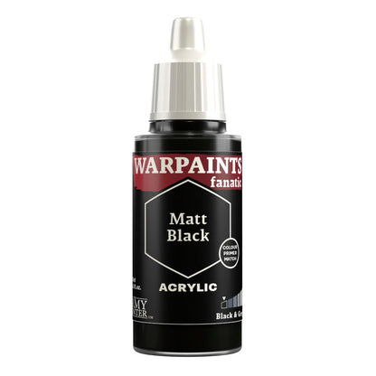 Warpaints Fanatic - Matt Black 18ml