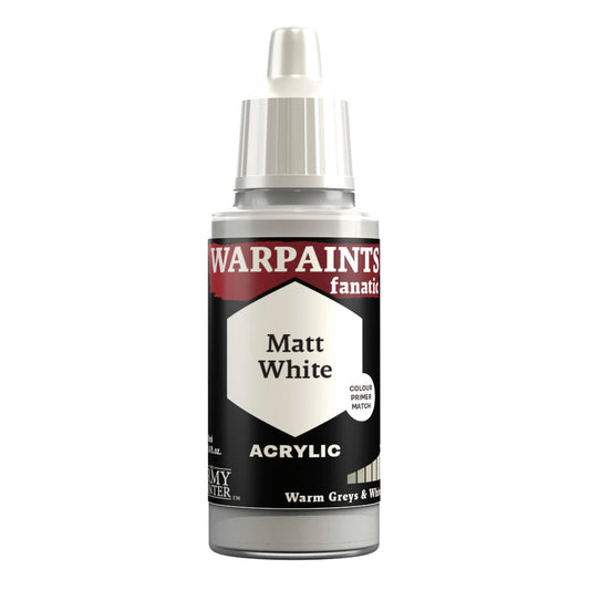 Warpaints Fanatic - Matt White 18ml