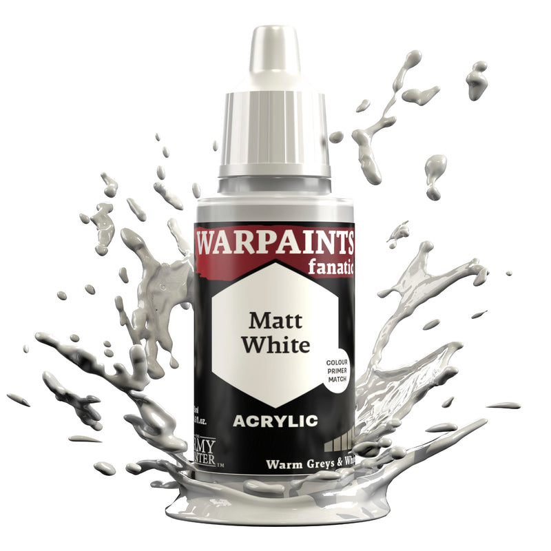 Warpaints Fanatic - Matt White 18ml