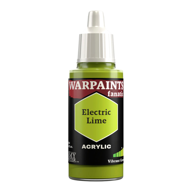 Warpaints Fanatic - Electric Lime 18ml