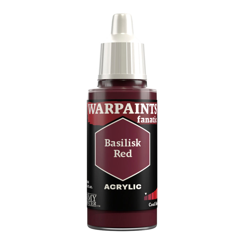 Warpaints Fanatic - Basilisk Red 18ml