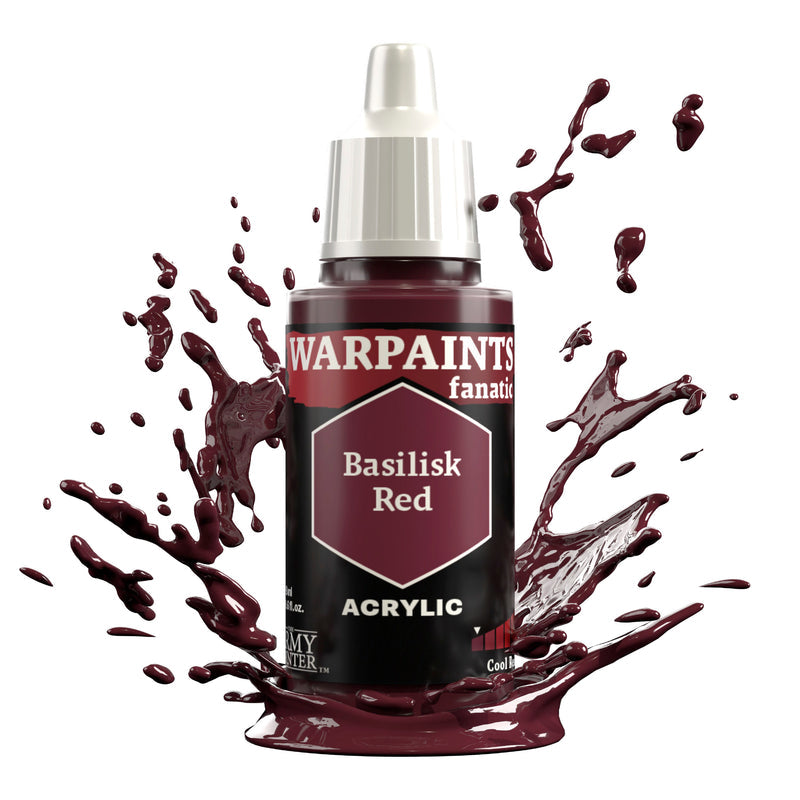 Warpaints Fanatic - Basilisk Red 18ml