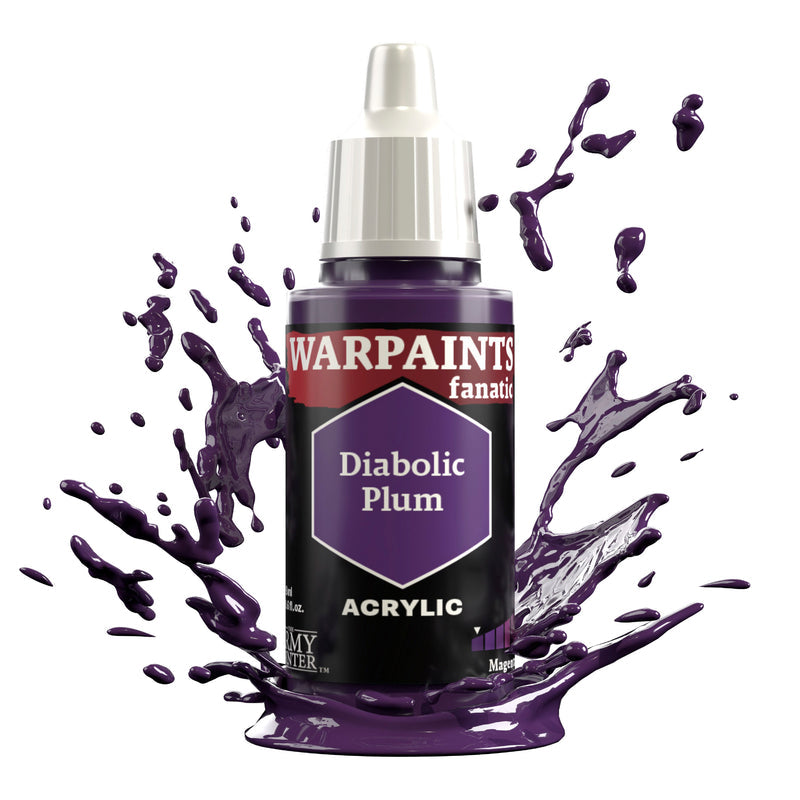 Warpaints Fanatic - Diabolic Plum 18ml