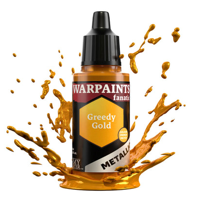 Warpaints Fanatic Metallic - Greedy Gold 18ml