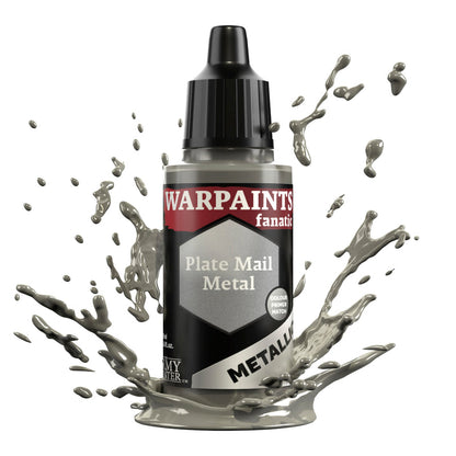 Warpaints Fanatic Metallic - Plate Mail Metal 18ml