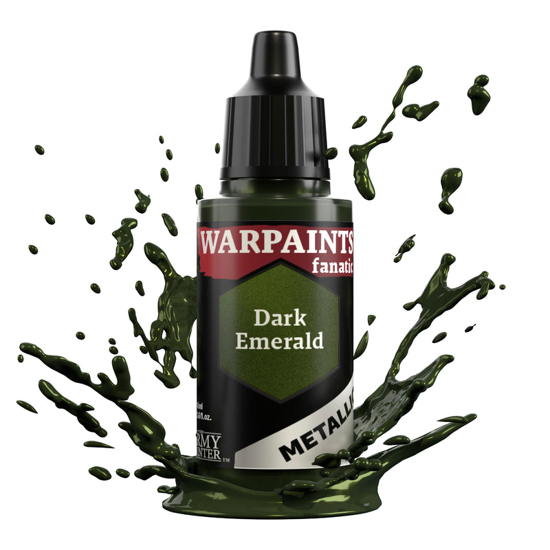 Warpaints Fanatic Metallic - Dark Emerald 18ml