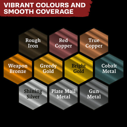 Warpaints Fanatic - Metallics Paint Set