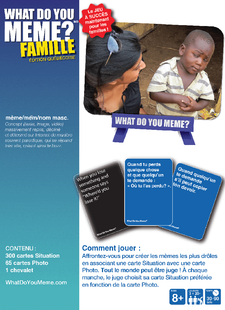 What do you Meme? Famille Ed. Québécoise (FR)