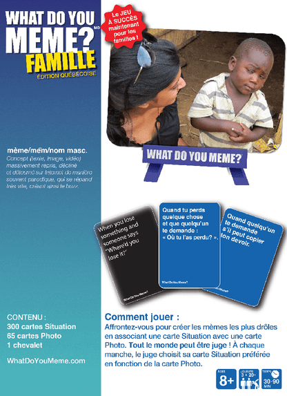What do you Meme? Famille Ed. Québécoise (FR)