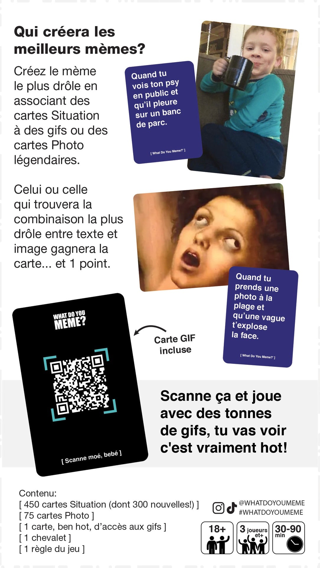 What do you Meme? GIF Ed. Québécoise (FR)