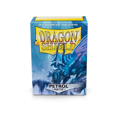 Dragon Shield Matte Sleeves Petrol 100CT