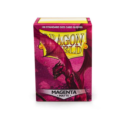 Dragon Shield Matte Sleeves Magenta 100CT