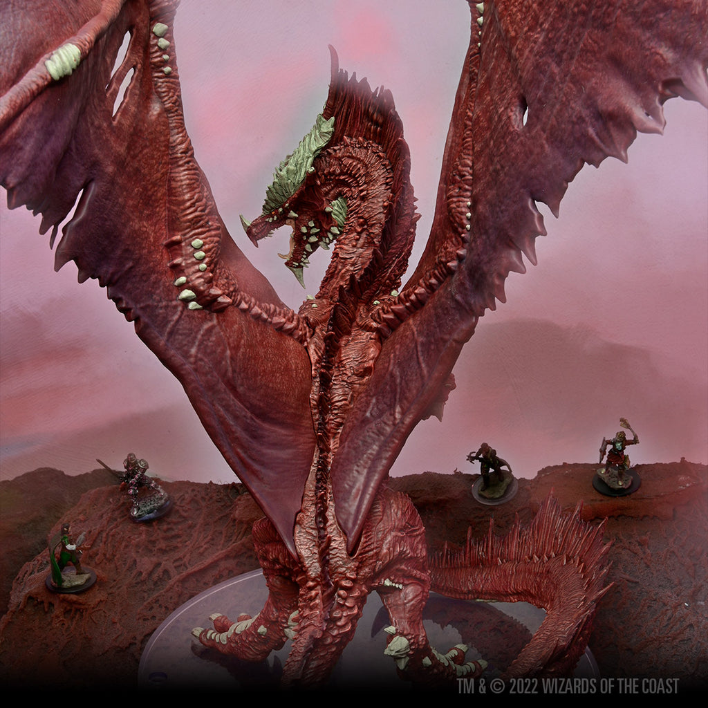 D&D Icons of the Realms - Balagos, Ancient Red Dragon