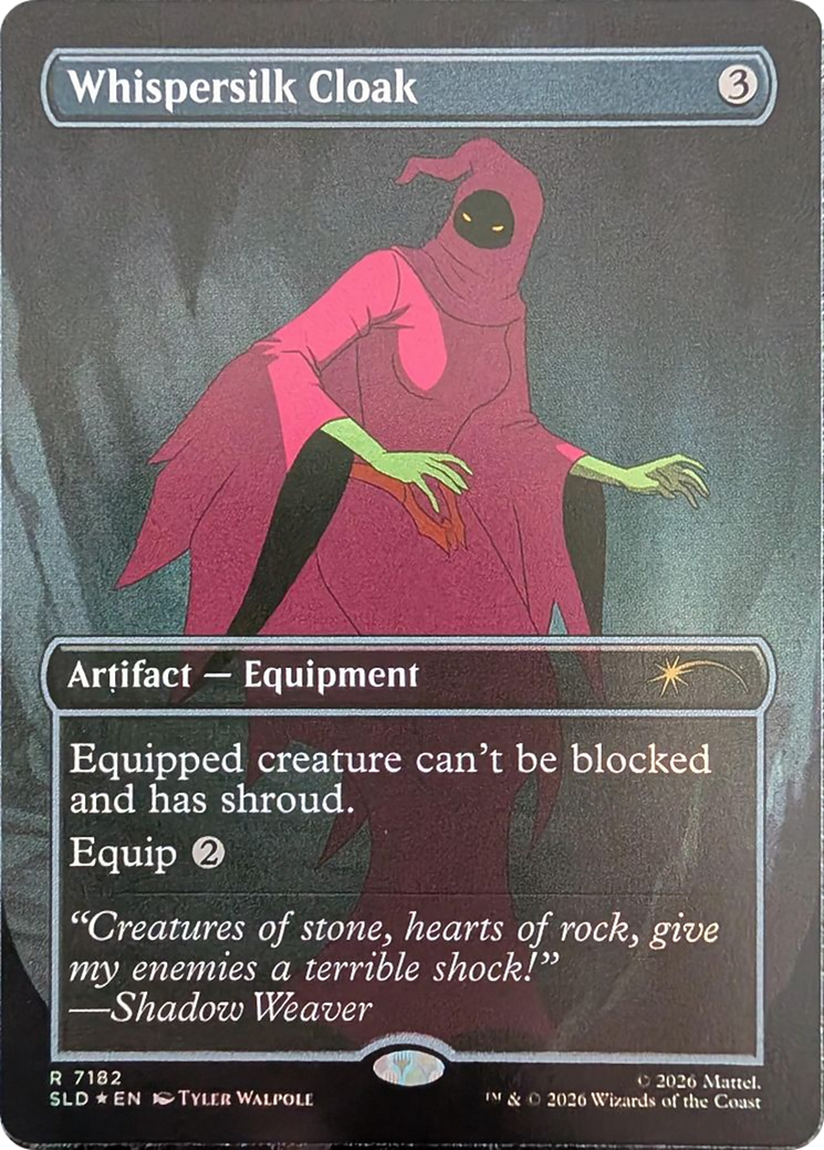 Whispersilk Cloak (7182) [Secret Lair Drop Series]