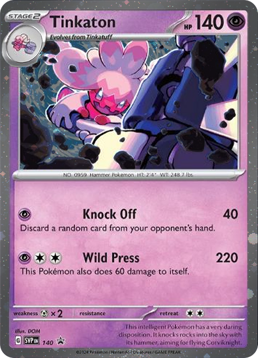 Tinkaton (SVP140) (Cosmos Holo) [Scarlet & Violet Promo Cards]