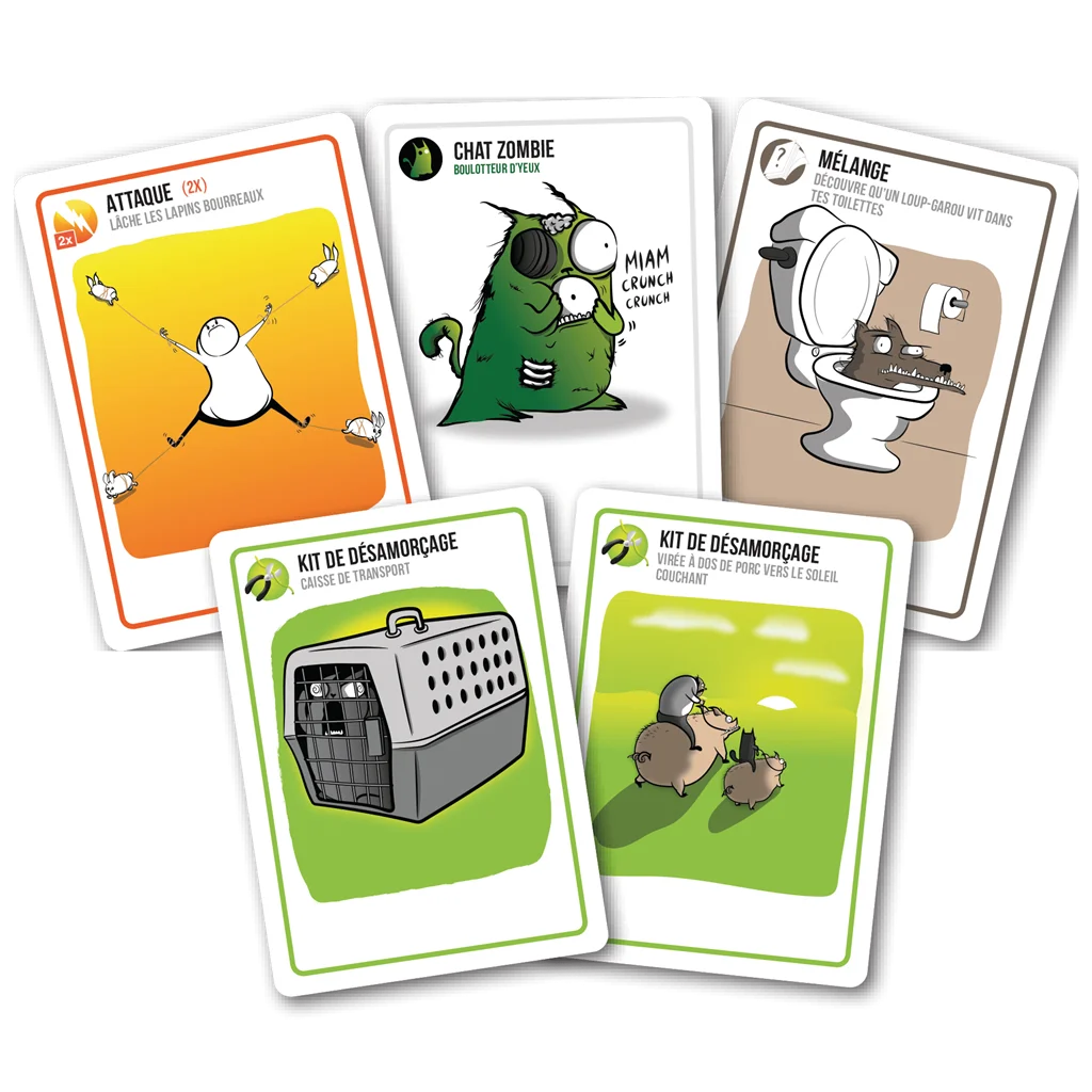 Exploding Kittens - NSFW (FR)