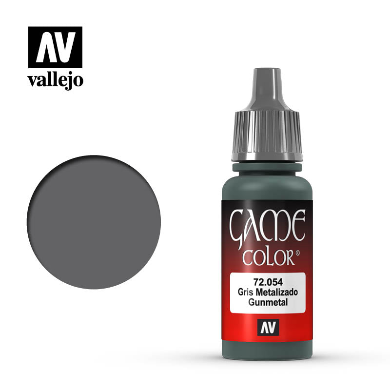 Vallejo Game Color - Dark Gunmetal