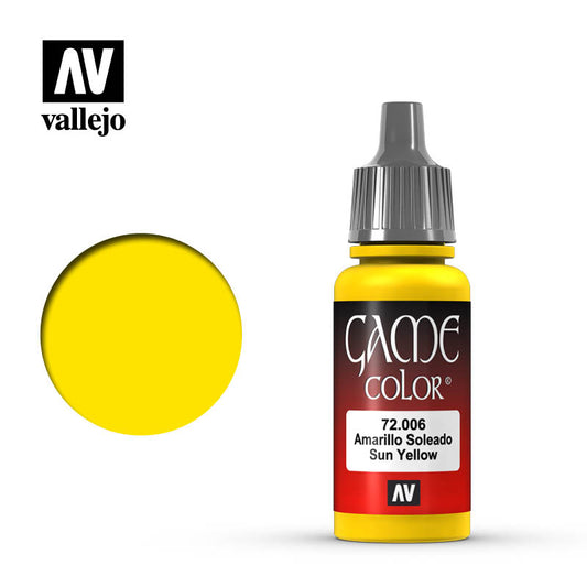 Vallejo Game Color - Sun Yellow