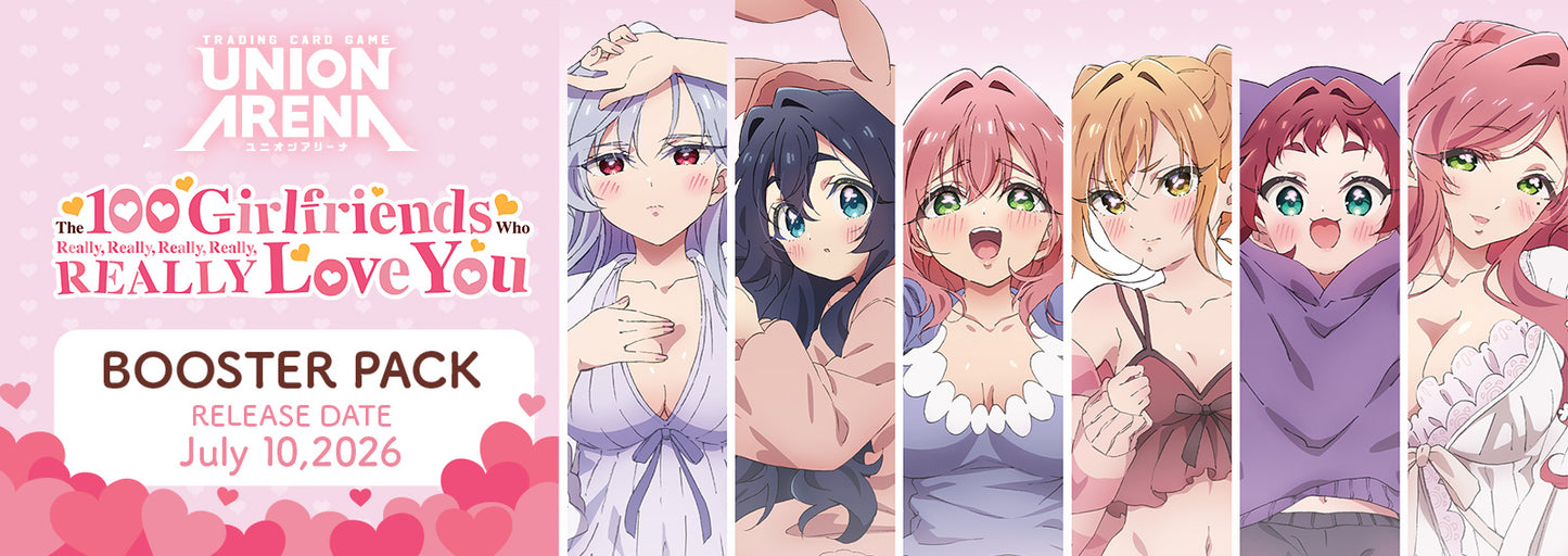 Union Arena The 100 Girlfriends Who Really, Really, Really, Really, REALLY Love You - Booster Box (PRECOMMANDE)