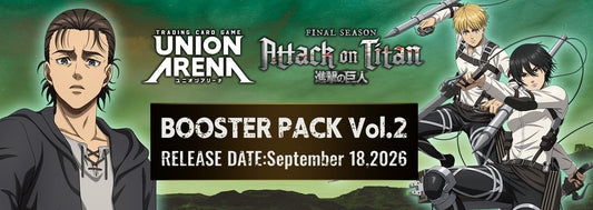 Union Arena Attack on Titan Vol.02 - Booster Box (PRECOMMANDE)