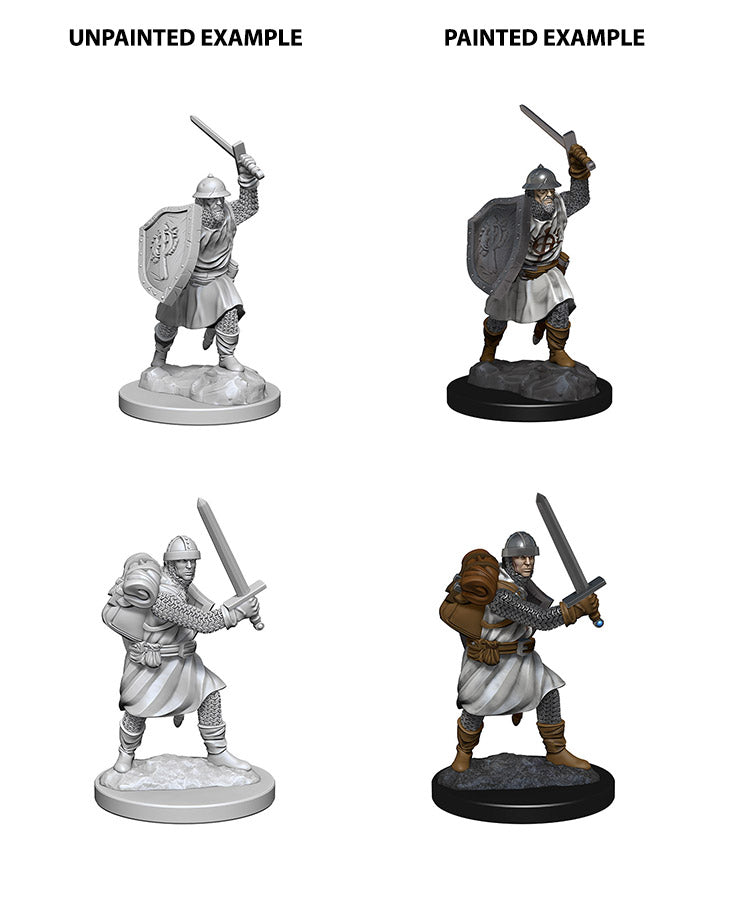 D&D Unpainted - Infantrymen