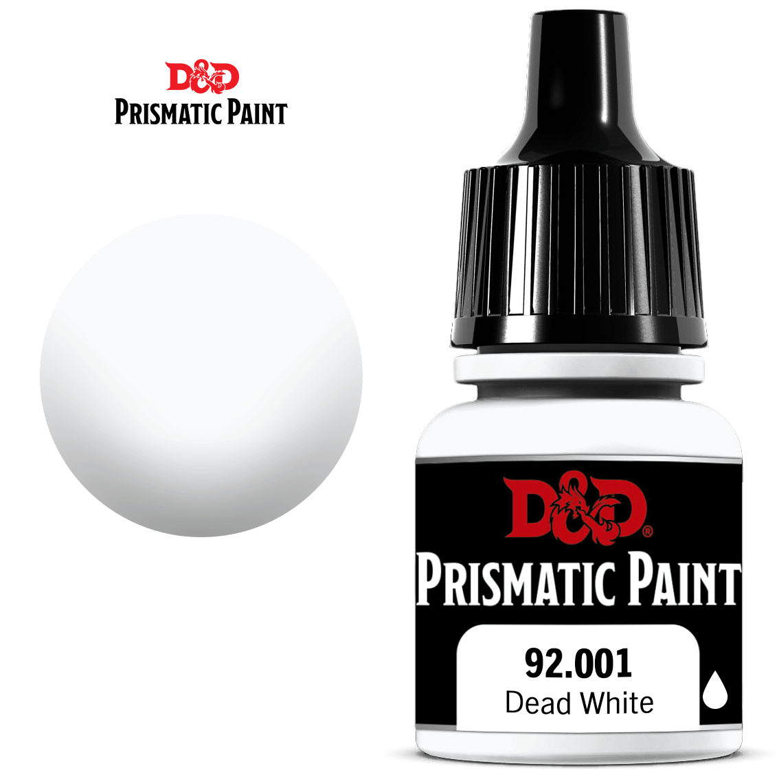 Wizkids D&D Prismatic Paint - Dead White