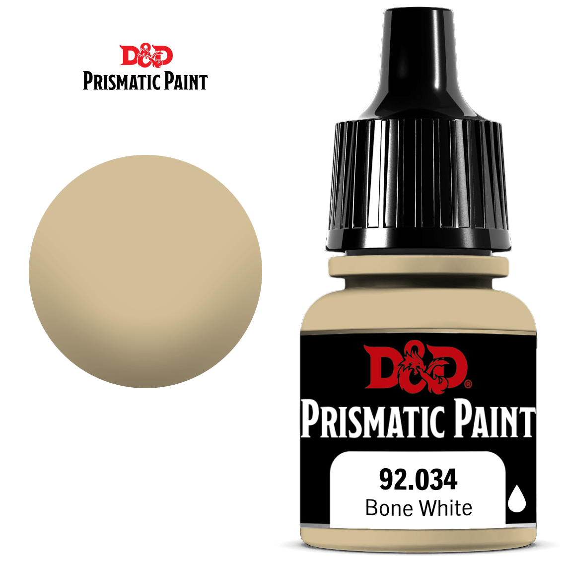 Wizkids D&D Prismatic Paint - Bone White