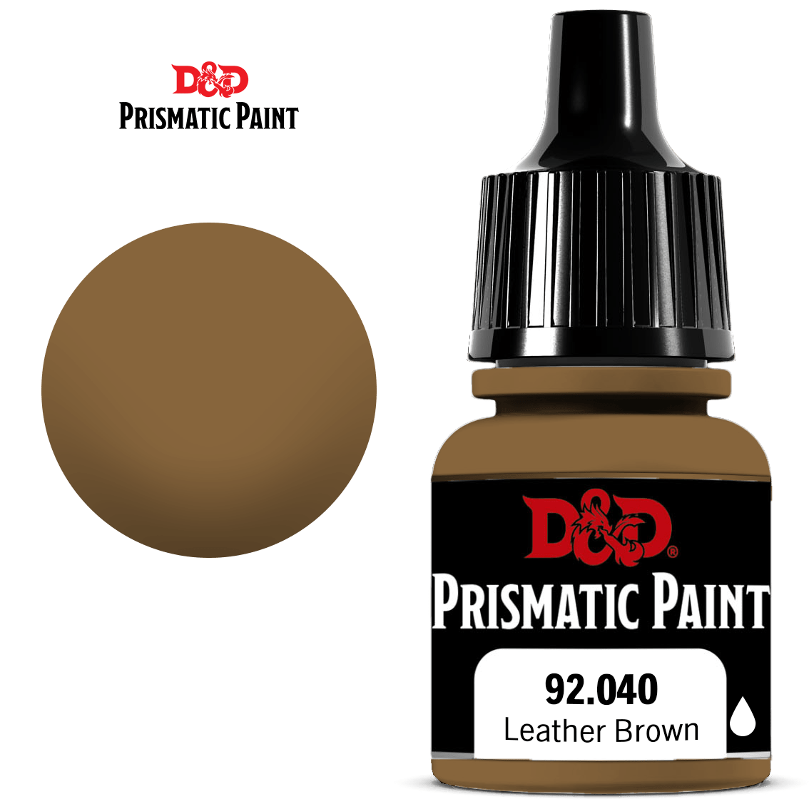 Wizkids D&D Prismatic Paint - Leather Brown