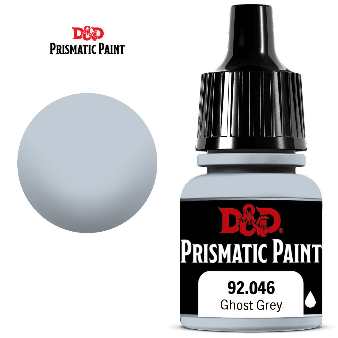 Wizkids D&D Prismatic Paint - Ghost Gray