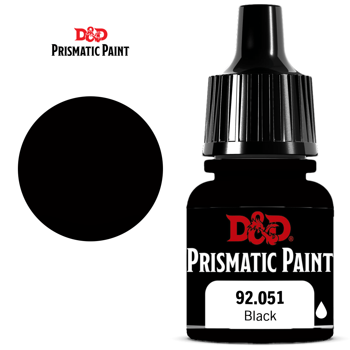 Wizkids D&D Prismatic Paint - Black