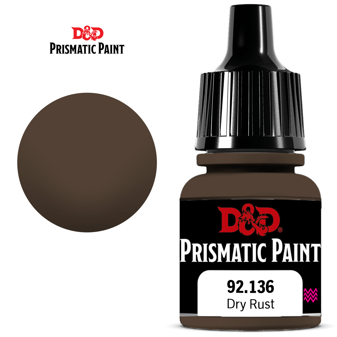 Wizkids D&D Prismatic Paint - Dry Rust