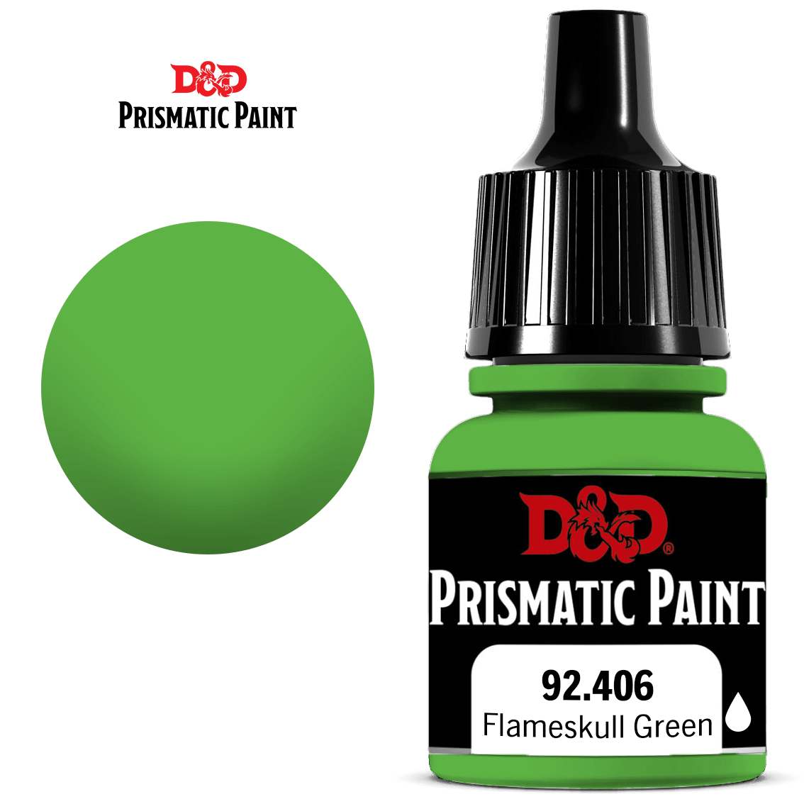 Wizkids D&D Prismatic Paint - Flameskull Green